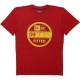 T-shirt New Era - Basic Visor Tee - Red/Yellow