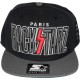 Casquette Snapback Jessilann x Starter - Rackstarz - Black/Grey