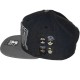 Casquette Snapback Jessilann x Starter - Rackstarz - Black/Grey