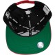 Casquette Snapback Jessilann x Starter - Rackstarz - Black/Red