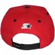 Casquette Snapback Space Monkeys x Starter - SPMK - Red/Black