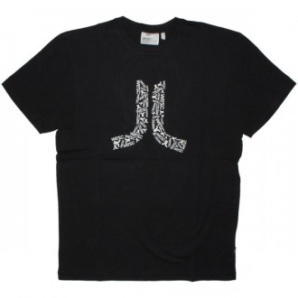 WESC T-shirt - Logos In Icon - Black