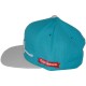 Casquette Snapback King Apparel x Starter - Signature Cap - Turquoise/Grey