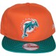 Casquette Snapback New Era - 9Fifty NFL Reverse Team Logo - Miami Dolphins
