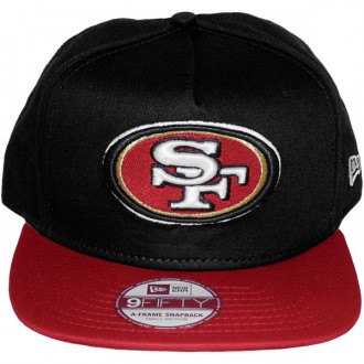 Casquette Snapback New Era - 9Fifty NFL Reverse Team Logo - San Francisco 49ers