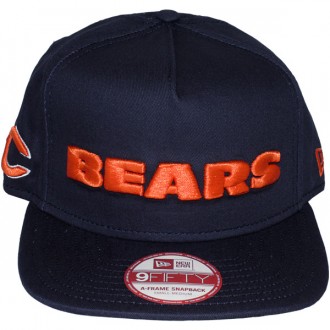 Casquette Snapback New Era - 9Fifty NFL Wordmark Team Flip - Chicago Bears