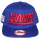 Casquette Snapback New Era - 9Fifty NFL Wordmark Team Flip - New York Giants