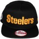 Casquette Snapback New Era - 9Fifty NFL Wordmark Team Flip - Pittsburgh Steelers