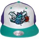 Casquette Snapback Mitchell & Ness - NBA High Crown - Charlotte Hornets