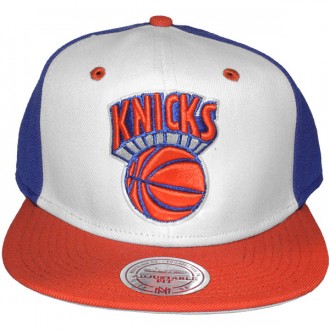 Casquette Snapback Mitchell & Ness - NBA High Crown - New York Knicks