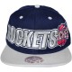 Casquette Snapback Mitchell & Ness - NBA Logo & Wordmark - Houston Rockets