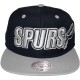 Casquette Snapback Mitchell & Ness - NBA Logo & Wordmark - San Antonio Spurs