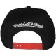 Casquette Snapback Mitchell & Ness - NBA Vintage Black & White Logo - Chicago Bulls