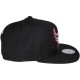 Casquette Snapback Mitchell & Ness - NBA Vintage Black & White Logo - Chicago Bulls