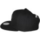 Casquette Snapback Mitchell & Ness - NBA Vintage Black & White Logo - Miami Heat