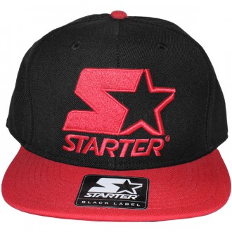 Casquette Snapback Starter - 2 Tone Snapback - Black/Red