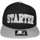 Casquette Snapback Starter - 2 College Arch - Black/Grey