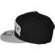 Casquette Snapback Starter - 2 College Arch - Black/Grey