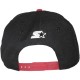 Casquette Snapback Starter - 2 College Arch - Black/Red