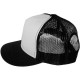 Casquette Filet Yupoong - Noire / Front blanc