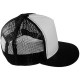 Casquette Filet Yupoong - Noire / Front blanc