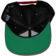 Casquette Snapback Obey - Throwback - Black-Red