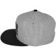 Casquette Snapback Obey - Original - Heather Grey-Black