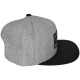 Casquette Snapback Obey - Original - Heather Grey-Black