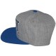 Casquette Snapback Obey - Obey Athletics - Heather Grey-Blue