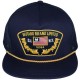 Casquette Trucker Wu-Tang - WU Captain trucker snapback - navy blue