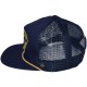 Casquette Trucker Wu-Tang - WU Captain trucker snapback - navy blue