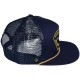 Casquette Trucker Wu-Tang - WU Captain trucker snapback - navy blue