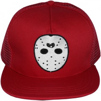 Casquette Trucker Wu-Tang - Ghost Mask trucker snapback - Red