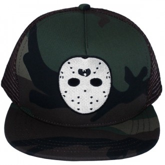 Casquette Trucker Wu-Tang - Ghost Mask trucker snapback - Camouflage