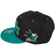 Casquette Snapback 47 Brand - Retro Script - San Jose Sharks