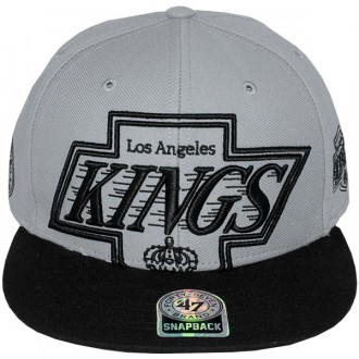 Casquette Snapback 47 Brand - 2 Tone Blackout Colossal - Los Angeles Kings