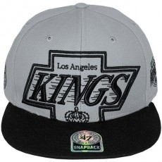 Casquette Snapback 47 Brand - 2 Tone Blackout - Los Angeles Kings