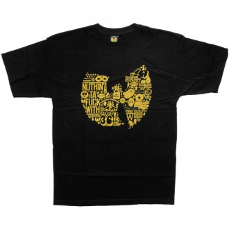 T-shirt Wu-Tang - Diagram Tee - Black