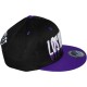 Casquette Snapback KB Ethos - Los Angeles Slimme - Noir / Violet