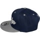 Casquette Snapback KB Ethos - Brooklyn - Bleu marine / Gris