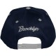 Casquette Snapback KB Ethos - Brooklyn - Bleu marine / Gris