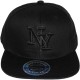 Casquette Snapback City Hunter - NY - Black on black