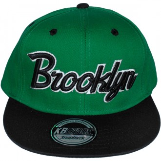 Casquette Snapback KB Ethos - Brooklyn - Vert / Noir