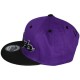 Casquette Snapback KB Ethos - Los Angeles - Violet / Noir