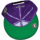 Casquette Snapback KB Ethos - Los Angeles - Violet / Noir