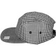 Casquette 5 Panel City Hunter - Cotton 5 Panel - Vichy Noir