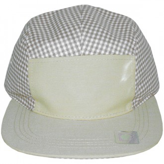 Casquette 5 Panel City Hunter - Cotton 5 Panel - Vichy Beige