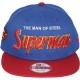 Casquette Snapback New Era x DC Comics - 9Fifty Hero Script - Superman