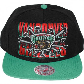 Casquette Snapback Mitchell & Ness - NBA Backboard Beak - Vancouver Grizzlies