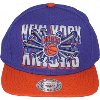 Casquette Snapback Mitchell & Ness - NBA Backboard Beak - New York Knicks